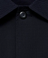 Mango Men's Cotton Seersucker Jacket