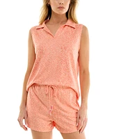 Roudelain Women's Wonderluxe Tank & Short Pajama Set
