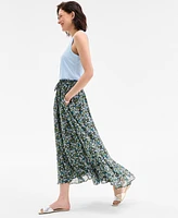 On 34th Women's Floral Tiered Midi Skirt, Exclusively at Macy's