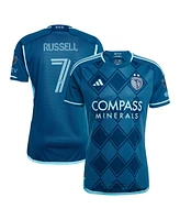 Adidas Men's Johnny Russell Navy Sporting Kansas City 2024 Diamonds Our Forever Authentic Player Jersey
