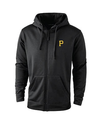 Dunbrooke Men's Black Pittsburgh Pirates Trophy Full-Zip Hoodie