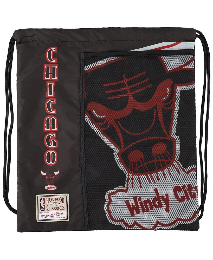 Mitchell & Ness Chicago Bulls Hardwood Classics Team Logo Cinch Bag