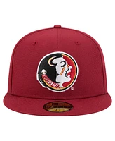 New Era Men's Garnet Florida State Seminoles Vault 59FIFTY Fitted Hat