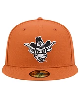 New Era Men's Texas Orange Longhorns Vault 59FIFTY Fitted Hat
