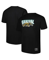 Mitchell & Ness Men's Black Jacksonville Jaguars Crew-Neck T-Shirt