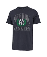 '47 Brand Men's Navy New York Yankees Pitchout Franklin T-Shirt