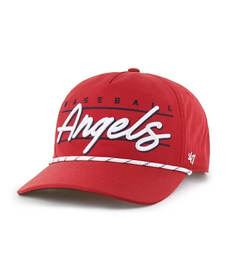 '47 Brand Men's Red Los Angeles Angels Condor Hitch Adjustable Hat