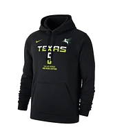 Nike Men's Paige Bueckers Black Dallas Wings 2025 Wnba Draft Rebel Edition Name Number Pullover Hoodie