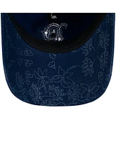 New Era Women's Navy Boston Red Sox Tonal Floral 9TWENTY Adjustable Hat