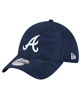 New Era Toddler Navy Atlanta Braves Camo 39THIRTY Flex Hat