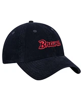 New Era Women's Navy Atlanta Braves Corduroy 9TWENTY Adjustable Hat