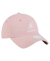 New Era Women's Los Angeles Lakers Gameday Preppy 9TWENTY Adjustable Hat