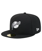 New Era Men's Black San Francisco Giants 2025 Clubhouse 59FIFTY Fitted Hat