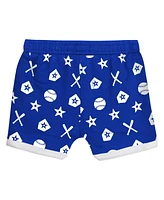 Outerstuff Baby Boys and Girls 2-Piece Blue Los Angeles Dodgers On Deck Diaper Cover Set