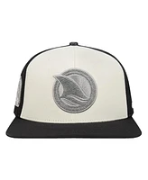 Pro Standard Men's Cream San Jose Sharks French Terry Snapback Hat