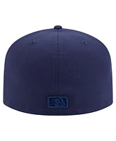 New Era Men's Navy Chicago Cubs Color Pack A-Frame 59FIFTY Fitted Hat