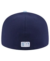 New Era Men's Navy/Light Blue Philadelphia Phillies Color Pack 2-Tone 59FIFTY Fitted Hat
