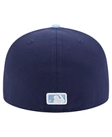 New Era Men's Navy/Light Blue Houston Astros Color Pack 2-Tone 59FIFTY Fitted Hat