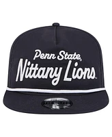 New Era Men's Navy Penn State Nittany Lions Adventure Team Text Golfer Snapback Hat