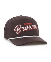 '47 Brand Men's Brown Cleveland Browns Brrr Fairway Hitch Adjustable Hat