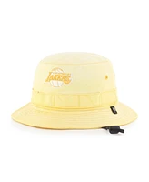 '47 Brand Men's Gold Los Angeles Lakers Buxton Garment Washed Bucket Hat