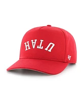 '47 Brand Men's Red Utah Utes Flip Script Hitch Adjustable Hat