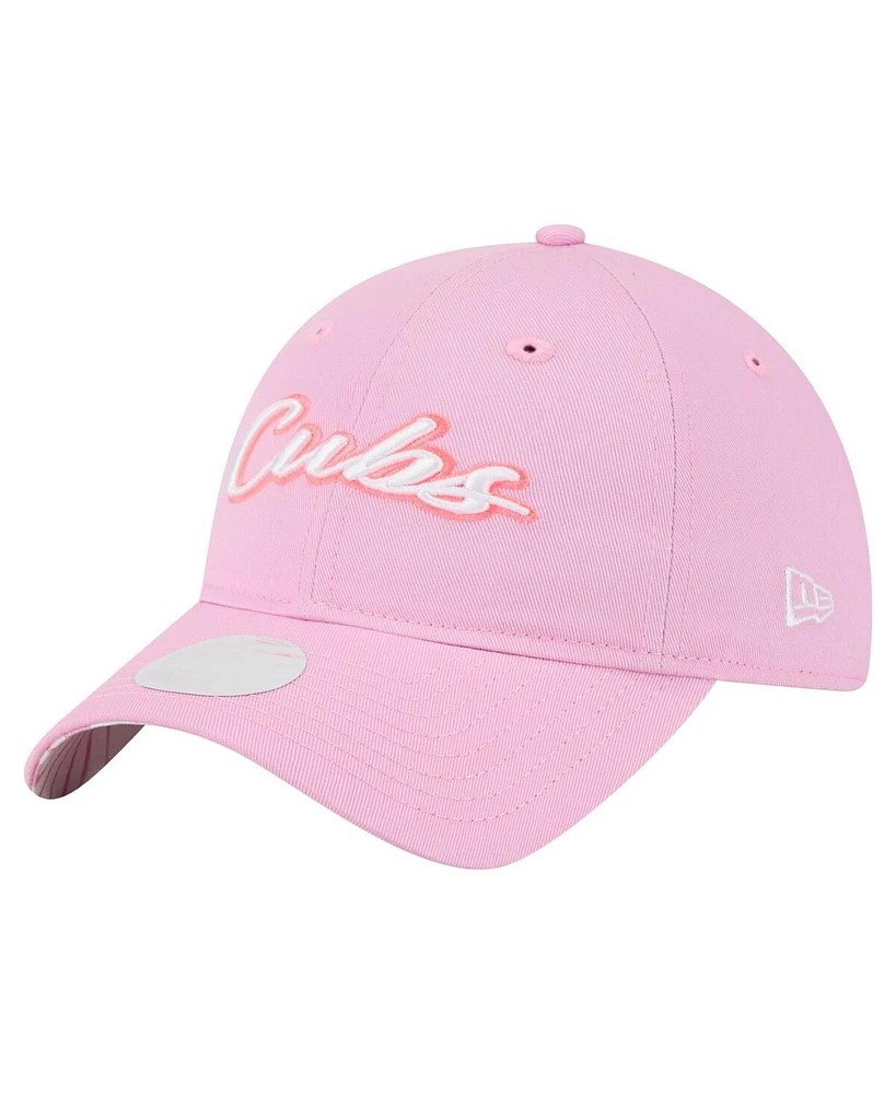 New Era Women's Pink Chicago Cubs Mother's Day 9TWENTY Adjustable Hat