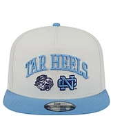 New Era Men's White North Carolina Tar Heels Collegiate 9FIFTY A-Frame Snapback Hat
