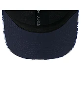 New Era Men's Navy Chicago Bears Hula 9SEVENTY Adjustable Trucker Hat