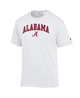 Champion Men's White Alabama Crimson Tide Arched Logo T-Shirt