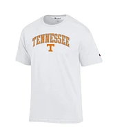 Champion Men's White Tennessee Volunteers Arched Logo T-Shirt