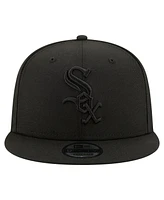 New Era Men's Black Chicago White Sox 125th Anniversary 9FIFTY Snapback Hat