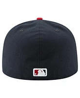 New Era Men's Navy/Red Washington Nationals 20th Anniversary 59FIFTY Fitted Hat