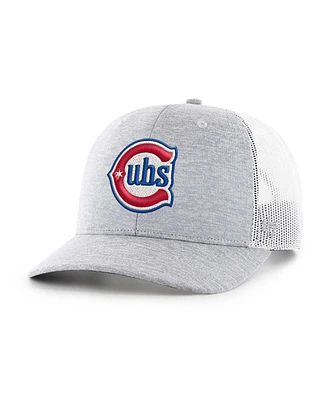 '47 Brand Men's Gray Chicago Cubs Blues Trucker Adjustable Hat