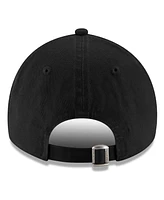 New Era Men's Black Indiana Pacers 2025 Nba Playoffs 9TWENTY Adjustable Hat