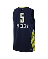 Nike Big Boys and Girls Paige Bueckers Navy Dallas Wings 2025 Wnba Draft Explorer Edition Victory Player Jersey