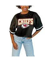 Gameday Couture Women's Black Kansas City Chiefs Game Face Fashion Jersey