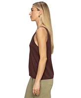 Sanctuary Women's V-Neck Sleeveless Pullover Sweater