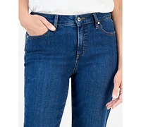 Style & Co Women's Mid-Rise Straight Leg Ankle Jeans, Exclusively at Macy's