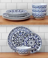 Pfaltzgraff Medallion Radiance 12-Pc. Dinnerware Set, Service for 4