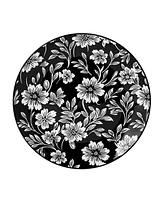 Pfaltzgraff Midnight Blooms 12-Pc. Dinnerware Set, Service for 4