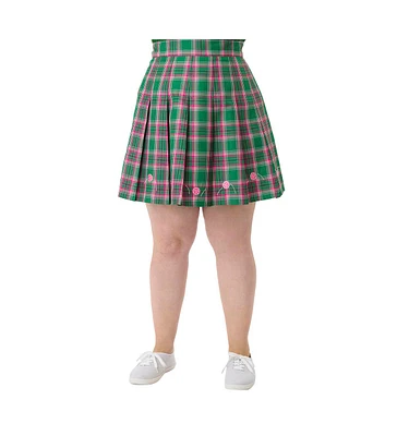 Smak Parlour Plus Pleated Mini Skirt
