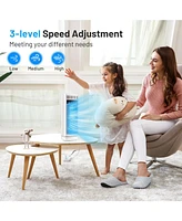 14 Inch Mini Oscillating Tower Fan Electric Desk Fan with 3 Speed and Timer