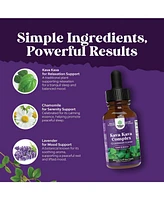 Kava Kava Complex | Mood Support Supplement, Calming High Concentration Extract with Chamomile & Lavender Flavor | 60ml