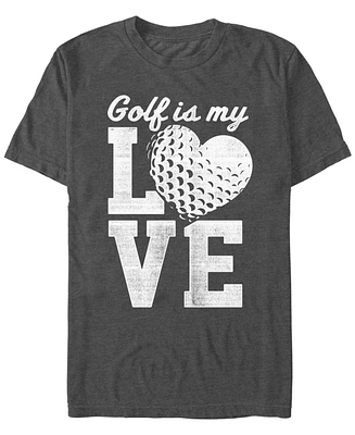 Fifth Sun Men's Golf Love Short Sleeve T-Shirt