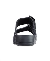 Totes Men's Double Buckle Adjustable Slides