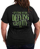 Hybrid Apparel Plus Wicked Defying Gravity Graphic T-Shirt