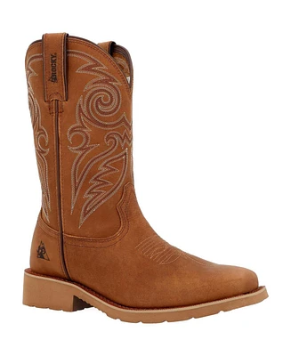 Rocky Men's MonoCrepe 12” Western Boot