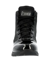 Rocky Men's Cadet 6" Black Side Zip Public Service Boot
