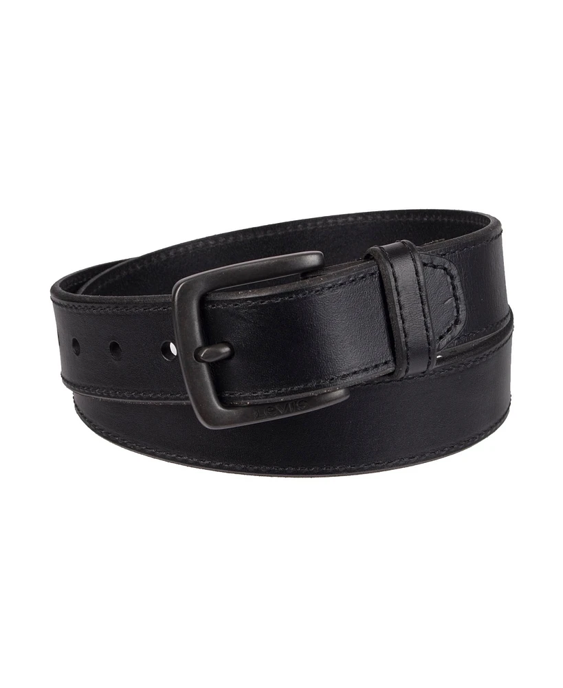 Levi's Men's Rivet Detail Casual Leather Belt